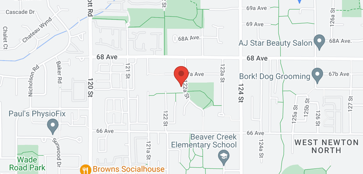 map of 6723 122A STREET